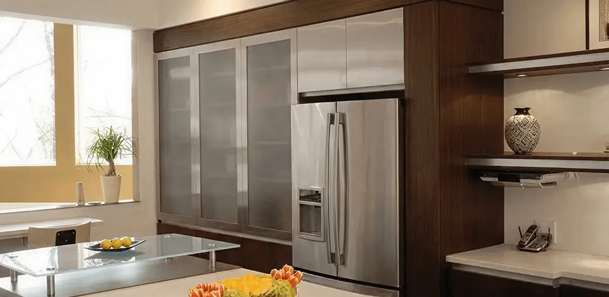 Cabinet door replacement and modern kitchen cabinet upgrade in South Bend, IN